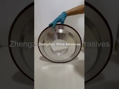 HVOF 탄화물 재료를 깎는 데 필요한 500mm 樹脂 결합 다이아몬드 바퀴 3A1