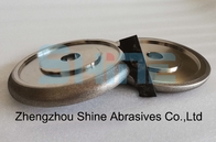 전기도금된 다이아몬드 CBN 연삭용 휠 빛 연마재 띠톱 날을 위한 200 밀리미터