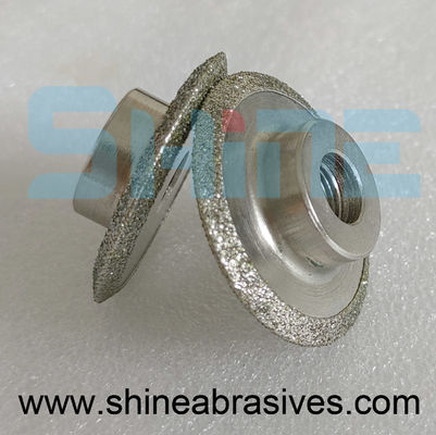 다이아몬드 전기도금된 CBN 밸브 자리 스톤들은 카바이드 연마를 위한 연마재를 빛나게 합니다