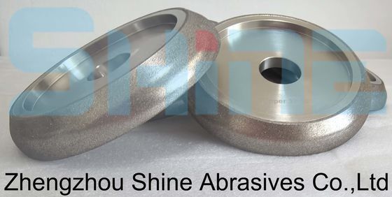 127mm 전기 도금 CBN 연삭 휠 - 밴드 쏘 날 연마용, 내구성이 뛰어나고 절삭 공구 유지 보수 솔루션