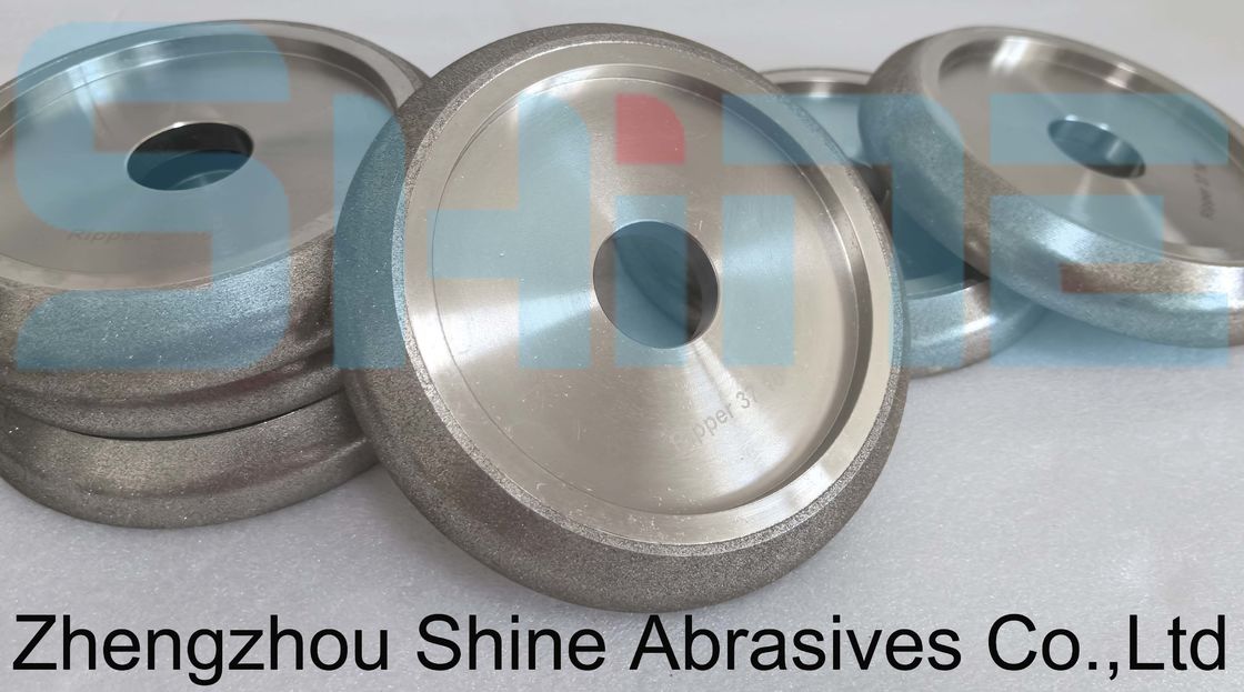 127mm 전기 도금 CBN 연삭 휠 - 밴드 쏘 날 연마용, 내구성이 뛰어나고 절삭 공구 유지 보수 솔루션