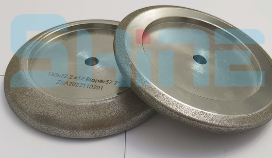 고포러스 CBN 다이아몬드 밀링 휠 맥스 RPM 4000 탄화물 결합을 날카롭게 하기 위해