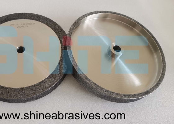 203mm 8 인치 9A1 CBN 바퀴 칼 날개 나무 터너