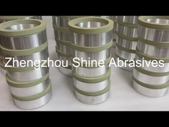 6A2 유리화 결합 다이아몬드 컵 밀링 휠 단단한 합금용 세라믹