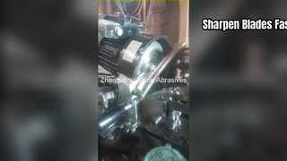 Shine Abrasives 5'' CBN 밴드쏘 WM10/30 프로파일용 휠 연마.