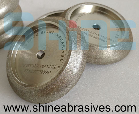디스크를 부수는 CBN 선명화 휠 1A1 그라인더 띠톱 날 다이아몬드를 닦기