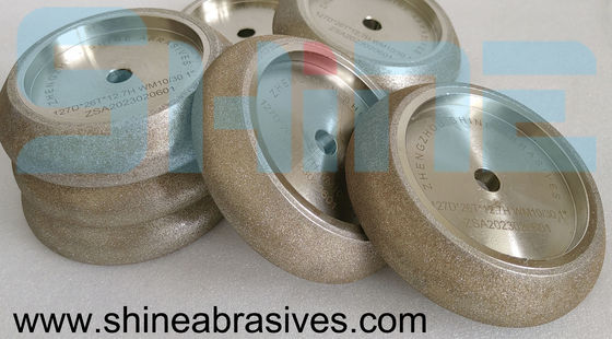 소밀 블레이드 밴드 쏘를 위한 6 인치 다이아몬드 입방 질화 붕소 CBN 코팅된 연삭용 휠