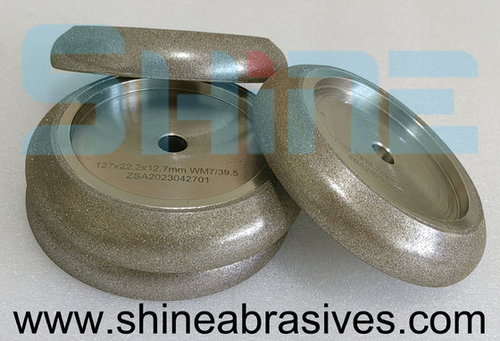 5 " 띠톱 날 샤프닝을 위한 7 / 39.5 전기도금된 크브킨 연삭용 휠