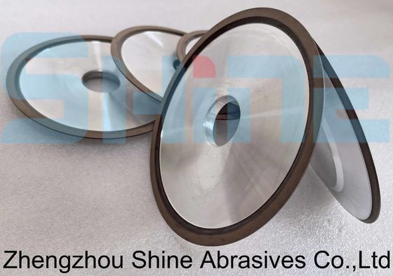 PCBN 절단 도구에 대한 접시 모양 樹脂 결합 다이아몬드 밀링 휠