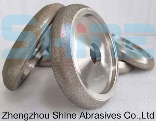 전기 가공 된 CBN 밀링 휠 은 고 합금 띠 자루 를 날카롭게 하기 위해 사용 된다