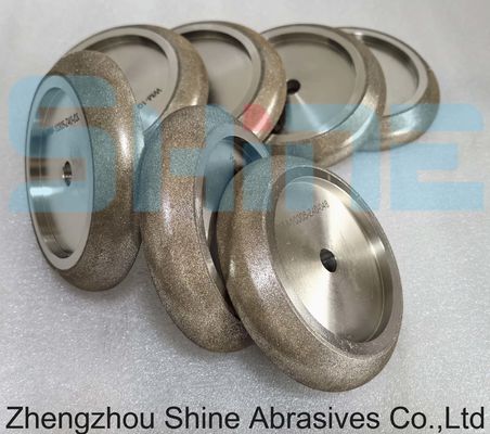 고연금 띠톱을 날카롭게 하기 위한 전자기 접착된 CBN 프로필 밀링 휠