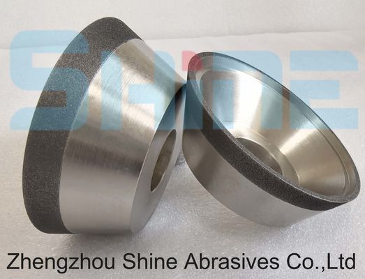 75mm 11V9 樹脂 결합 CBN / 다이아몬드 밀링 휠 CNC 도구 밀링