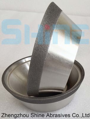 100mm 11V9 樹脂 결합 CBN / 다이아몬드 밀링 휠 CNC 도구 밀링