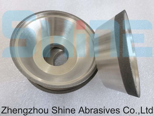 100mm 11V9 樹脂 결합 CBN / 다이아몬드 밀링 휠 CNC 도구 밀링