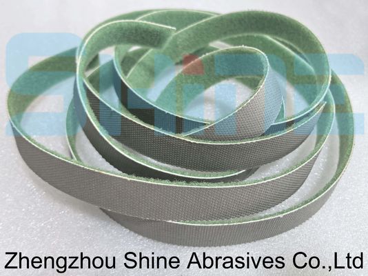 탄화물 재료를 깎고 닦기 위한 전기장형 다이아몬드 벨트