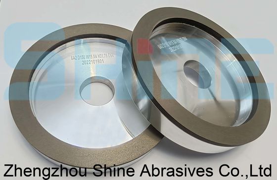 6A2 금속 결합 다이아몬드 CBN HSS 도구 합금 세라믹 유리를 위한 밀링 휠