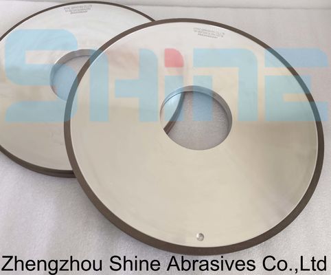 1A1 평평한 樹脂 결합 다이아몬드 밀링 휠 세라믹 유리