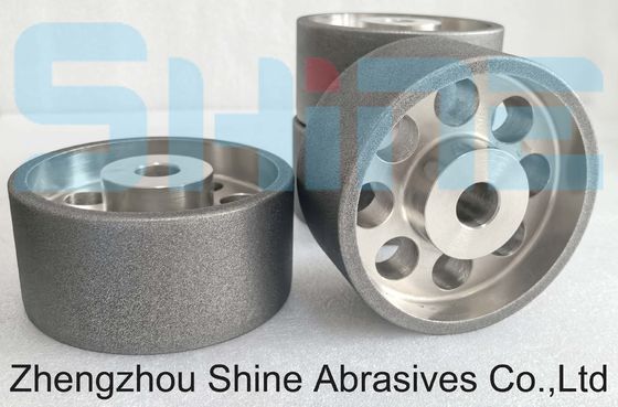HSS 칼과 재가 닦고 날카롭게 하는 CBN 바퀴