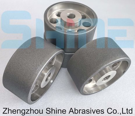 HSS 칼과 재가 닦고 날카롭게 하는 CBN 바퀴