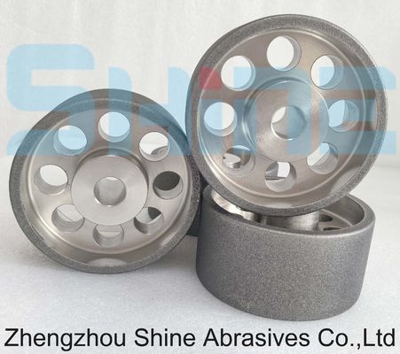 HSS 칼과 재가 닦고 날카롭게 하는 CBN 바퀴