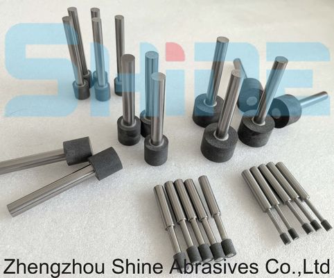 HSS 소재의 ID 밀링을 위한 유리화 결합 CBN 장착 핀