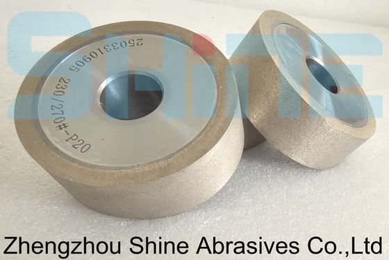 1A1 CNC 브로치 도구 깎기용 평면 樹脂 및 금속 밀링 휠