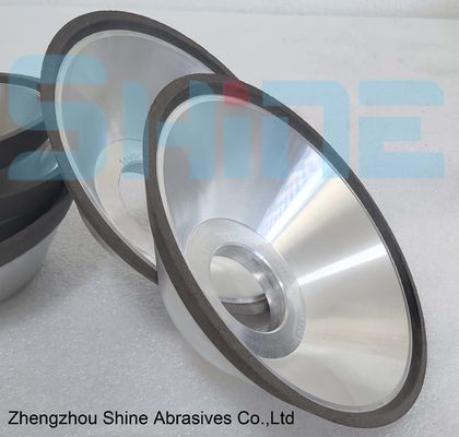 11V9 컵 모양 樹脂 결합 다이아몬드 / CBN 밀링 휠 스테인리스 스틸