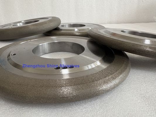 200mm 14F1 metal bond diamond wheel for carbide roll grinding or profile.