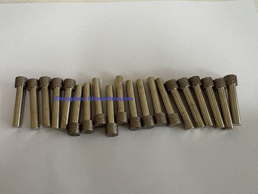 6mm 생크 CBN 전착 마운티드 포인트 (내부 연삭 및 디버링용)