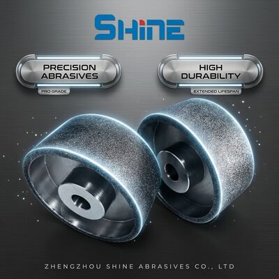 목재 HSS 칼 깎기 및 날카롭게 하는 전압화 CBN 바퀴