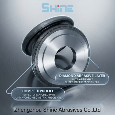 14FF1 금속 결합 CBN HSS 도구 스테인리스 스틸을 위한 밀링 휠