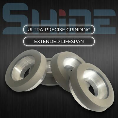 합성물 결합 6A2 다이아몬드 컵 바퀴 고체 탄화물 재료를 깎는 데