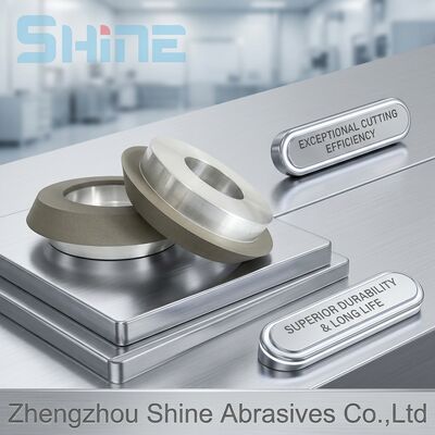 고체 탄화물 재료를 깎는 맞춤형 6A2 다이아몬드 컵 휠