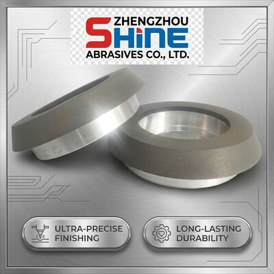 고체 탄화물 재료를 깎는 맞춤형 6A2 다이아몬드 컵 휠