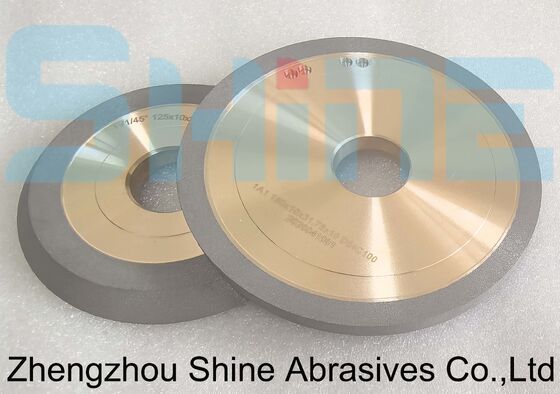 Hybrid-bond diamond wheel for carbide drill bit flute grinding (CNC)