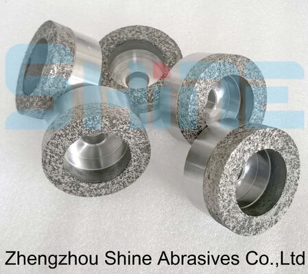 6A2 금속 결합 다이아몬드 밀링 휠 150mm D126 유리 가장자리 연속 작동