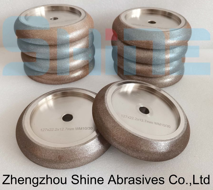 5" 10/30 ° CBN 밴드 시어 셔퍼 목재를 위한 밀링 휠