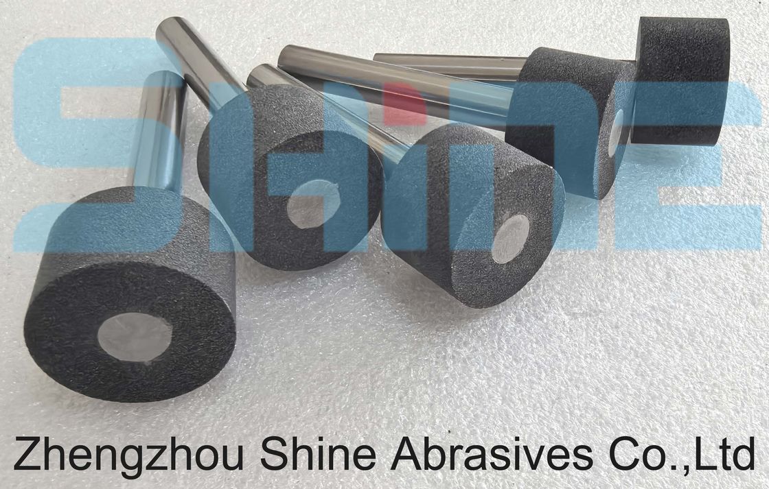 HSS 소재의 ID 밀링을 위한 유리화 결합 CBN 장착 핀