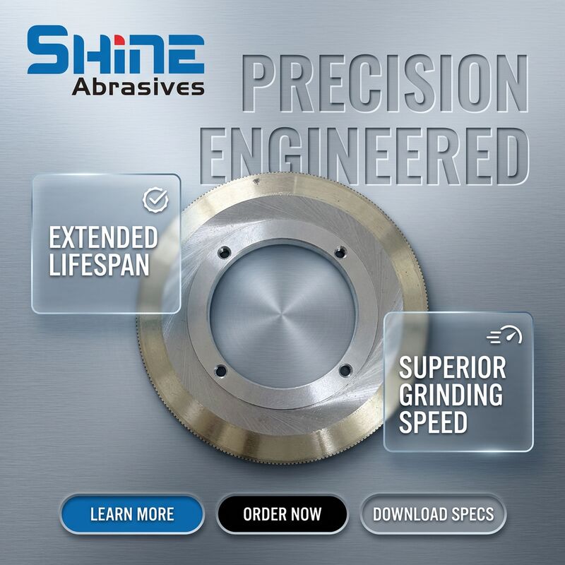 CVD 회전 접착 휠 가습 물질 접착 휠 밀링 휠 프로필 접착