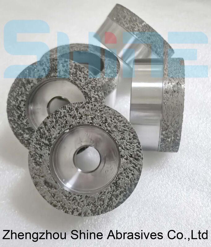 6A2 금속 결합 다이아몬드 밀링 휠 150mm D126 유리 가장자리 연속 작동