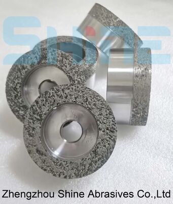 6A2 금속 결합 다이아몬드 밀링 휠 150mm D126 유리 가장자리 연속 작동